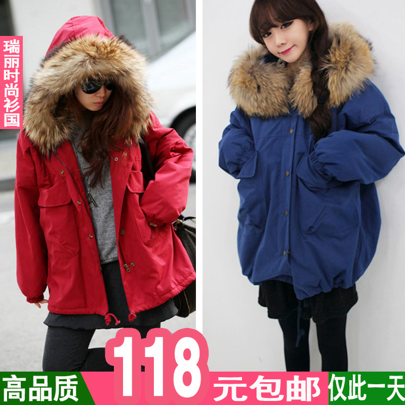 2012 women's with a hood outerwear wadded jacket clothes outerwear female