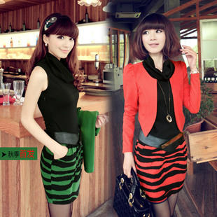 2012 Women set ol work wear women's skirt autumn new arrival gentlewomen autumn twinset formal one-piece dress