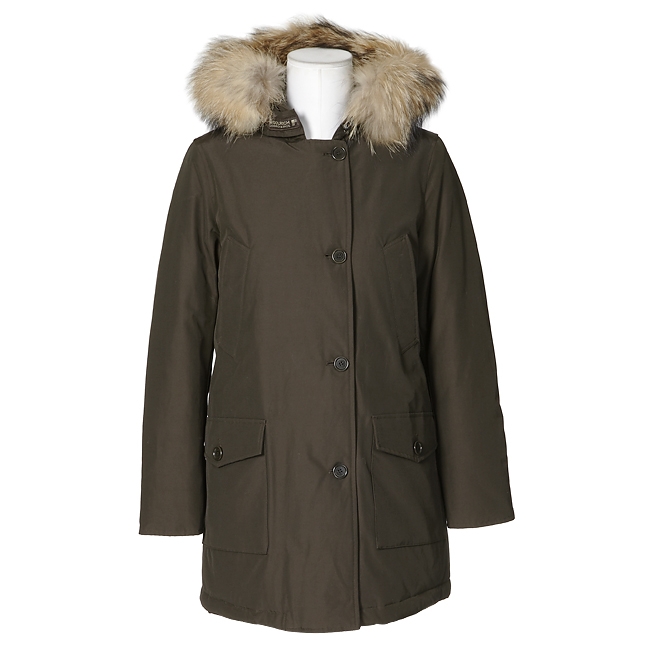 2012 woolrich down coat large fur collar Women down coat winter outerwear