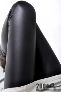 2012i magazine the trend of fashion popular faux leather ankle length legging