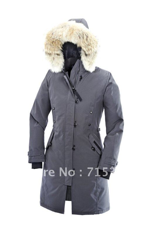 2012new arrival lady's and Women's brand 100% goose down coat winter parka goose down jacket long  warm fur collar free shipping