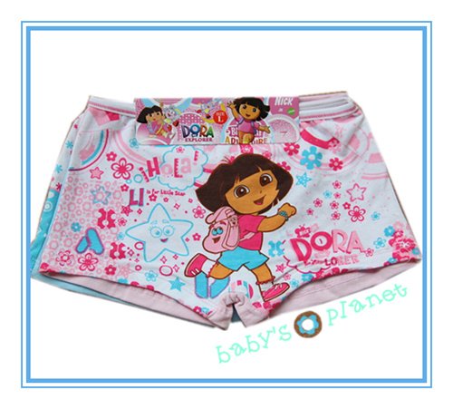 2012new freeshipping DORA girl underwear/ cartoon underwear /girl panties/ 8pcs/lot