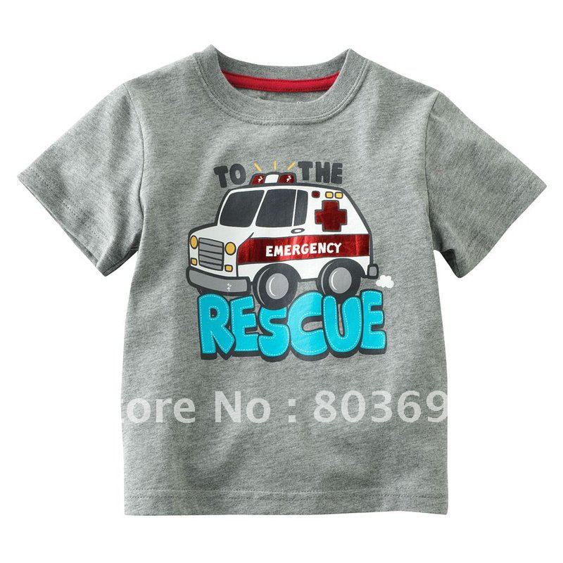 2012new,gray car baby short sleeve top free shipping hl-oo
