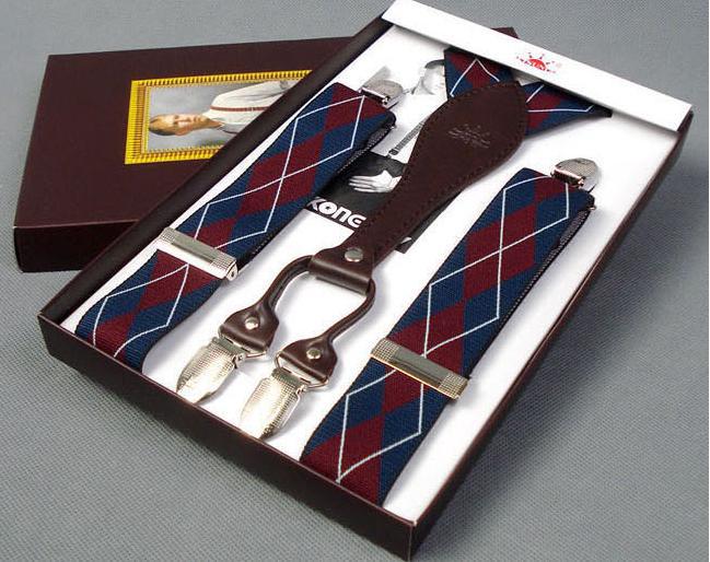 2012new/quality goods suspender/4 clip braces man straps trousers braces suspenders special offer