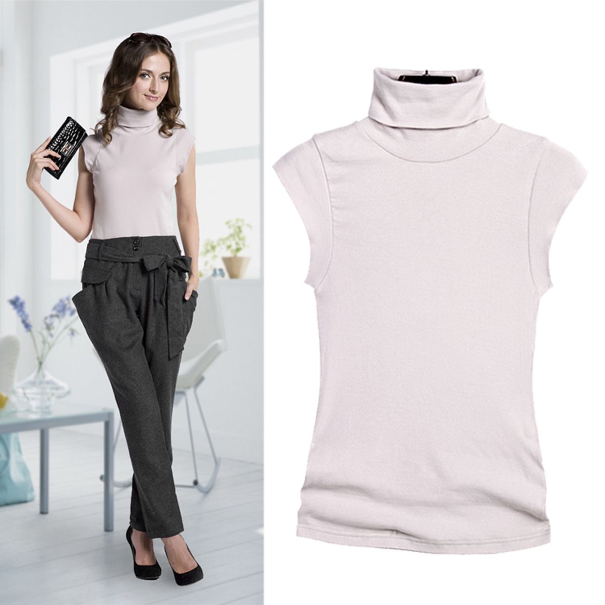 2013 2013 2013 Pugshop spring all-match ol o-neck sleeveless top new new new