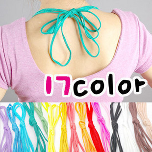 2013 A905 candy color pectoral girdle bra belt home female summer underwear belt cotton halter-neck shoulder strap