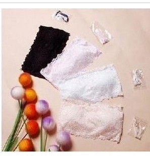 2013 all-match design short tube top belt pad basic top decoration lace tube top