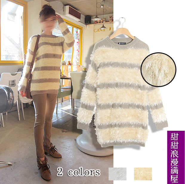 2013 autumn and winter women 28335 casual qq pine thermal fleece sweater outerwear