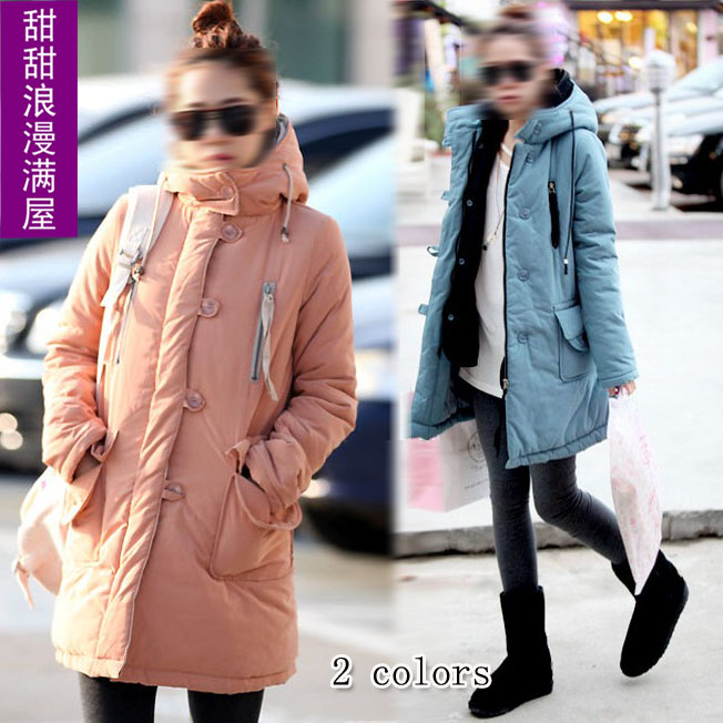 2013 autumn and winter women 901 fashion thickening long design hooded wadded jacket cotton-padded jacket cotton-padded jacket