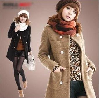 2013 autumn double breasted wool coat ol woolen outerwear hot-selling women's trench