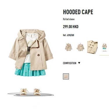 2013 autumn female child short design trench children's clothing free shipping