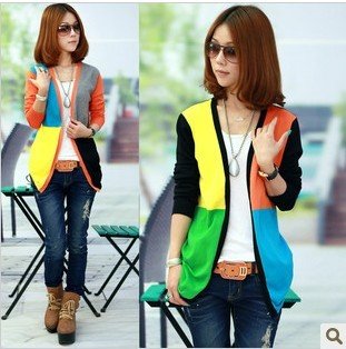 2013 autumn women's outerwear  thin coat all-match slim long-sleeve sweater female cardigan short jacket female fashion