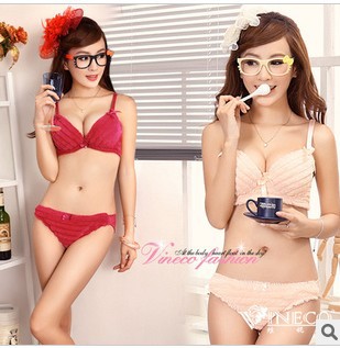 2013 B Cup Fashional Sexy Hot Selling Underwear Suit/ Bra and Brief Set for Women/ Ladies Wholesale Free shipping