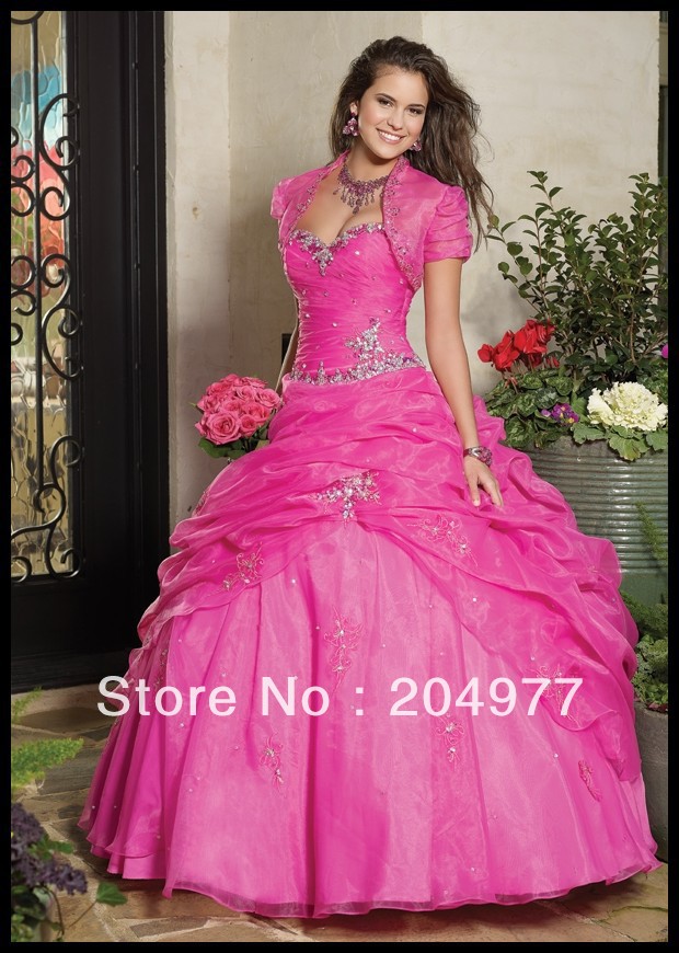 2013 Ball Gowns Strapless Quinceanera Dresses For The Adults QD-1343