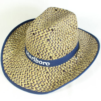 2013 bamboo cowboy hat male summer strawhat straw braid wide brim hat male hat