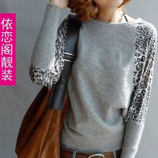 2013 batwing shirt loose outerwear sweater autumn and winter women (WC005)