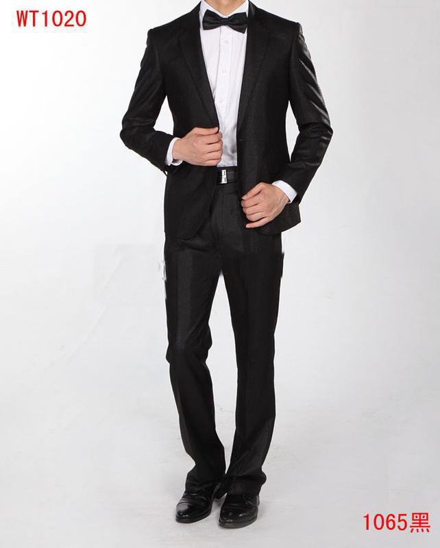 2013 Best Selling new grey Slim Fit Men's Suit,Romantic wedding Suit party dress Lounge suit Bridegroom one button