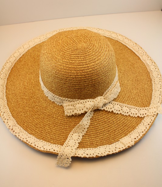 2013 big along strawhat women's lace summer sunbonnet sunscreen sun hat beach cap hat