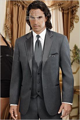 2013 Brand newNew Groom Tuxedos Men's Wedding Dress Bridegroom Suit Best man Suit (Jacket+Pants+Vest) ABF:45