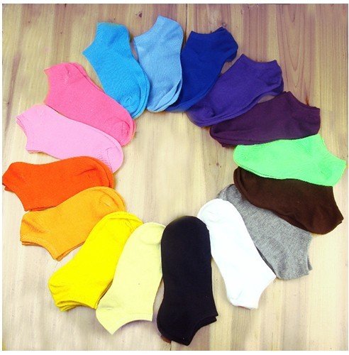 2013  C009 spring and summer and autumn  cute  women sock slippers candy color 100% cotton free shipping