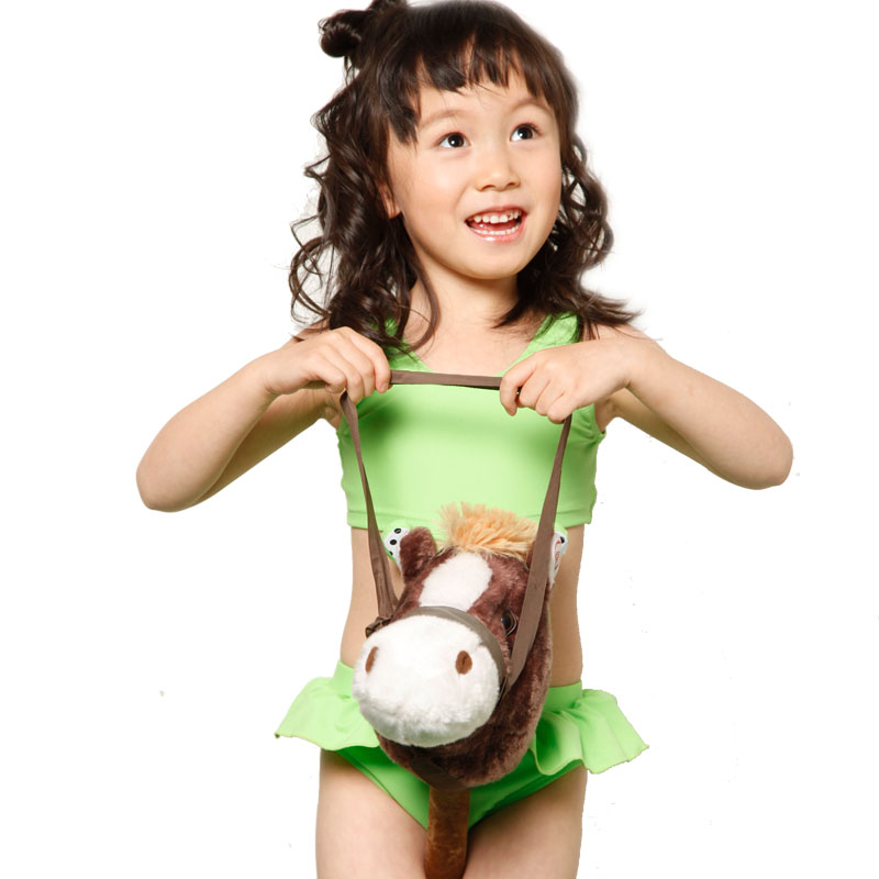2013 child swimwear rabbit one piece swimwear princess girl 1316