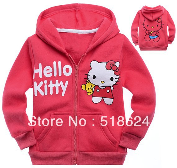 2013 children clothing promotion free shipping 6pc/lot wholesale girls nice minnie mouse design hoodies high qality sweatshirts
