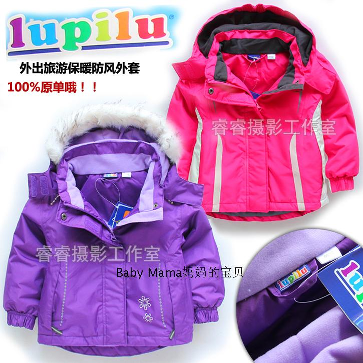 2013 Children's clothing outerwear windproof overcoat top thermal cotton-padded jacket children wadded jacket