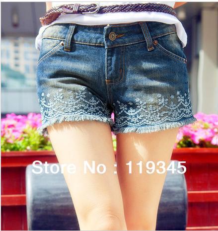 2013 clothing new women's fashion korean fringed bull-puncher knickers female summer