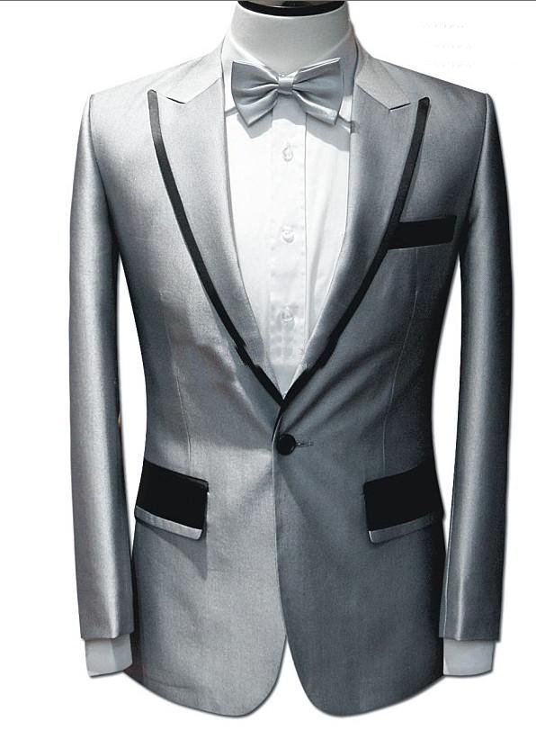 2013 Custom-Made NEW Arrival Fashion Designer Groom Tuxedos Suits For Wedding Evening Formal Men Suit jacket and pant