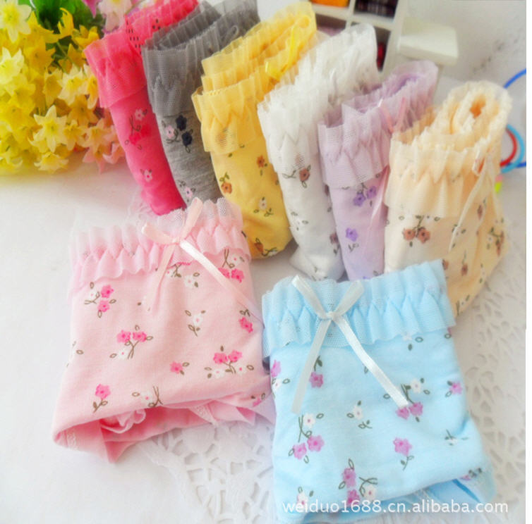 2013 Cute underwear cotton cotton charcoal comfortable underwear 8385