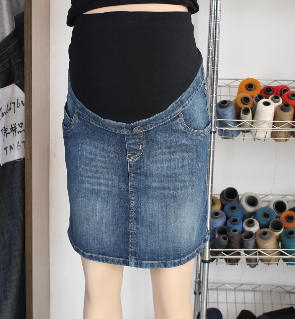 2013 denim short denim maternity denim short skirt fashion summer skirt