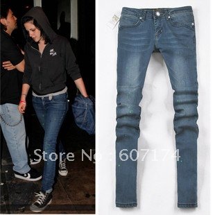 2013 Euroepan and American style Elegant women slim Denim Jeans,casual pencil pants,S:26-30,#1374,Free shiping