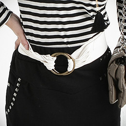 2013 fashion all-match soft leather tassel women's wide belt strap