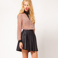 2013 fashion  brand dress,leather dresses for women ,overskirt,wholesale ,womens clothing