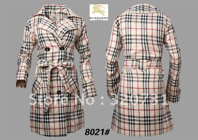 2013 Fashion Brand Women Long Style Double Breasted Belted Elgant Plaid Spring Trench Coat/Desigual Outerwear #802 Free Shipping
