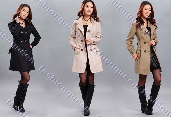 2013 Fashion design Slim Double-breasted winter autumn Women outerwear Casual coats and jackets for lady 3375