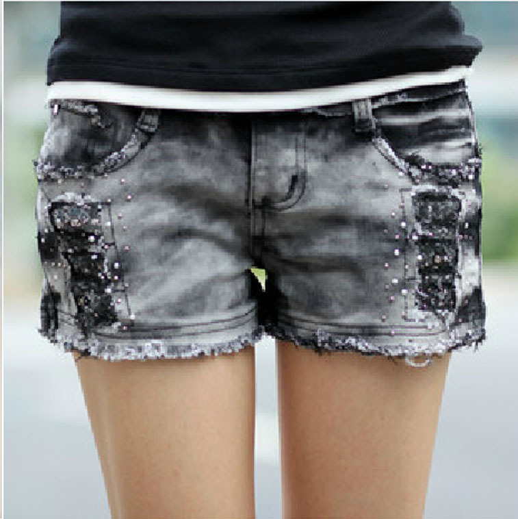 2013 fashion designer women jeans shorts pants lady garment  chaorenge-2226