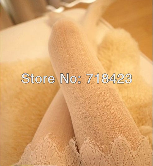 2013 fashion Hot new style Japanese harajuku series stocking elastic pantyhose lace Striped