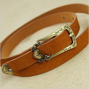 2013 Fashion Leather Belt For Women Waist Belts K314A  Free Shipping