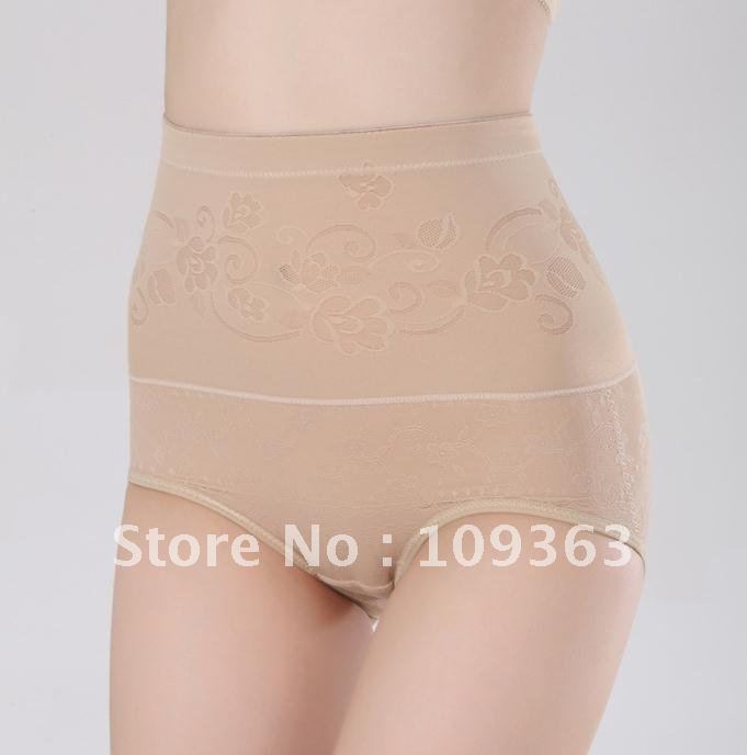 2013 fashion NEW Ladies' Shapewear Control Panty,Firm Control High Waist Brief  Seamless panty Free shipping AS6007