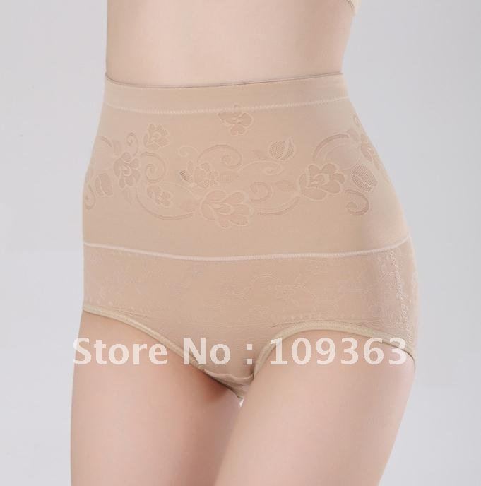2013 fashion NEW Ladies' Shapewear Control Panty,Firm Control High Waist Brief  Seamless panty Free shipping AS6007
