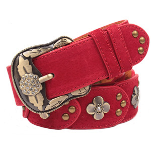 2013 fashion rivet diamond vintage strap women's belt all-match casual accounterment rhinestone genuine leather pigskin belt