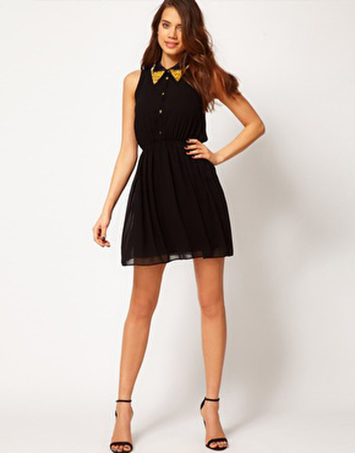 2013 fashion spring fashion autumn and winter slim black one-piece dress female outerwear free shipping