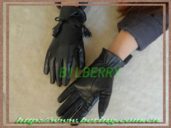 2013 Fashion & Warm Gegiune Leather Lady's Gloves
