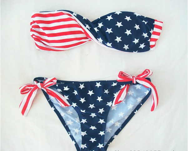 2013 flag unique bra set