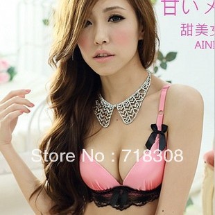 2013 Free Shipping  ABC Cup Women's fashion Bra set ,Sexy Bra set ,Fashion Brassie set 3pcs a lot