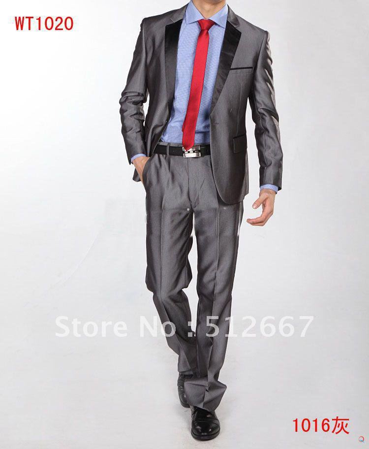 2013 Free Shipping Brand New Men's Wedding Suit Suits Dress Clothing Apparel Western Style