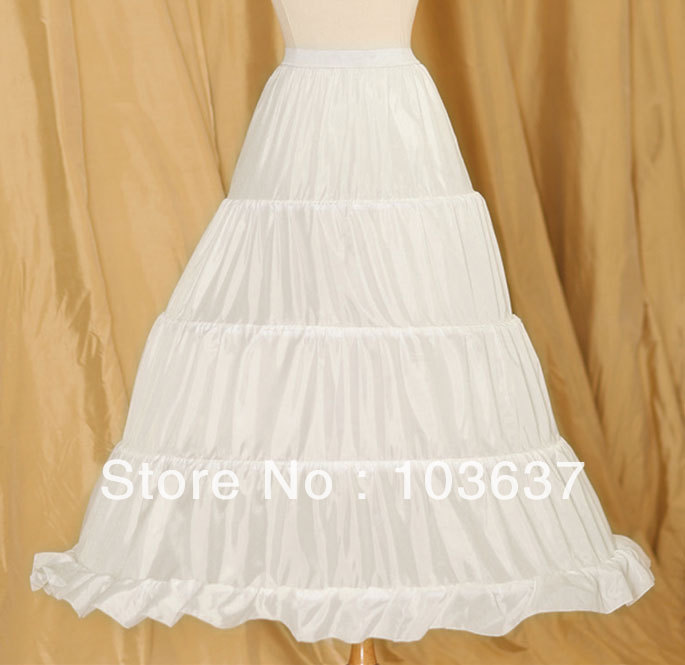 2013 free shipping F102 FLOWER GIRL four hoops underskirt CRINOLINE /petticoat /wedding accessories wholesale/retail