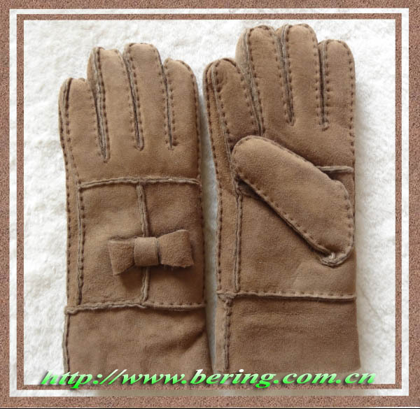 2013 Free Shipping Fashion & Warm 100% Geniune Leather Women Gloves