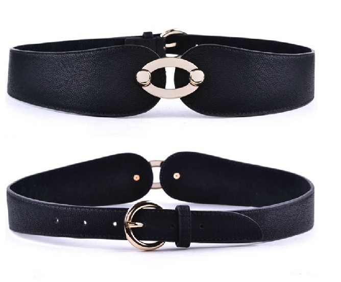 2013 Free Shipping Hot Sale Genuine leather women's belt cummerbund fashion wide belt